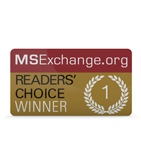 MSExchange.org - Reader's Choice Winner