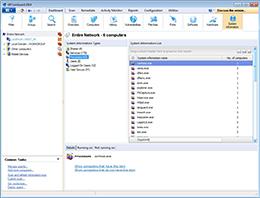 Discover your scan targets system information from the Dashboard - Thumb
