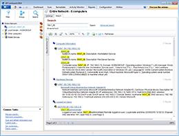 Using the full text search tool